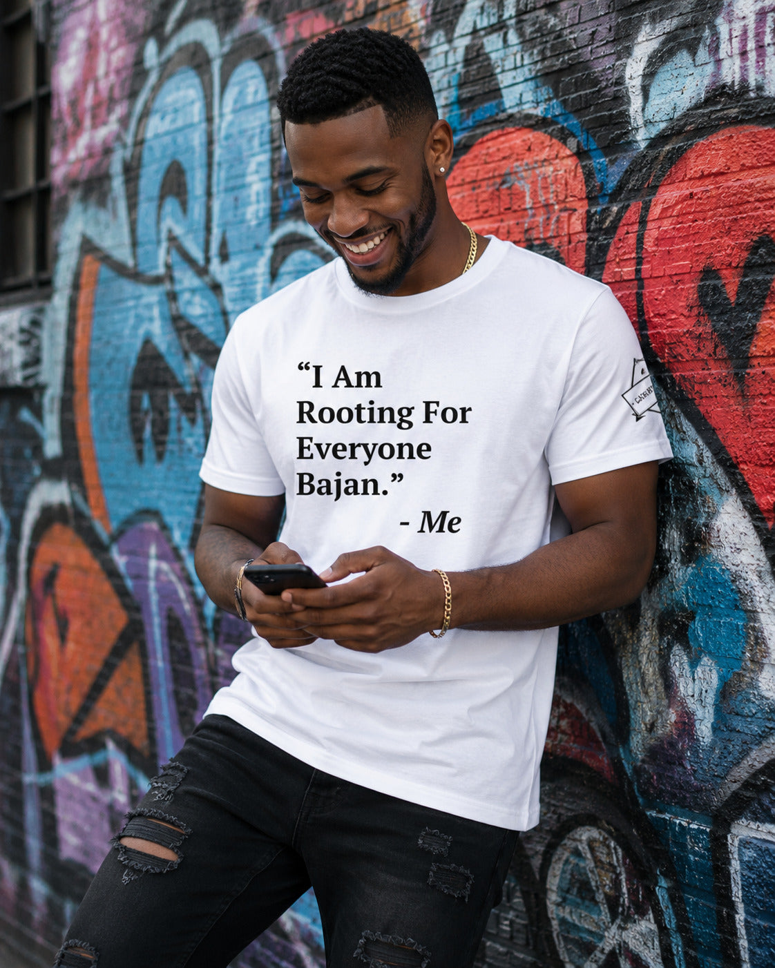 I Am Rooting: Barbados T-Shirt
