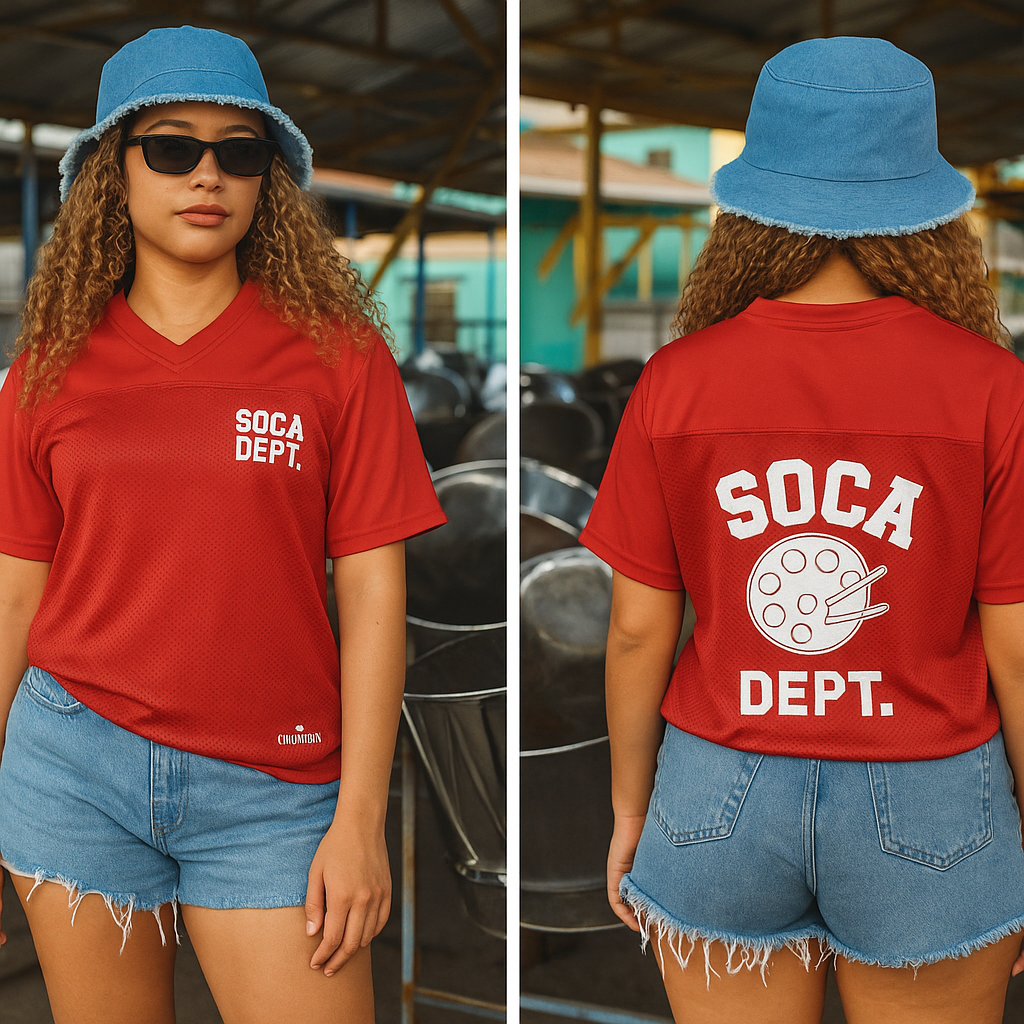 Soca Dept. Boxy football jersey