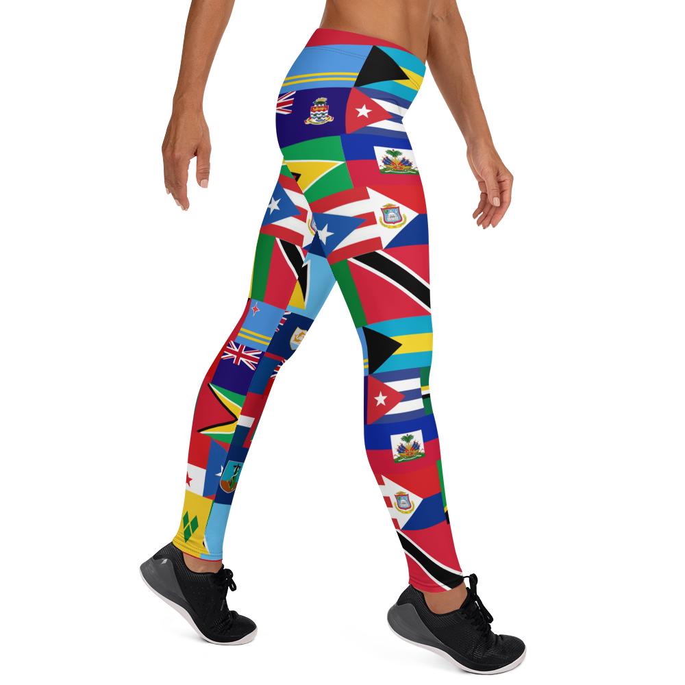 West Indian Flag Leggings