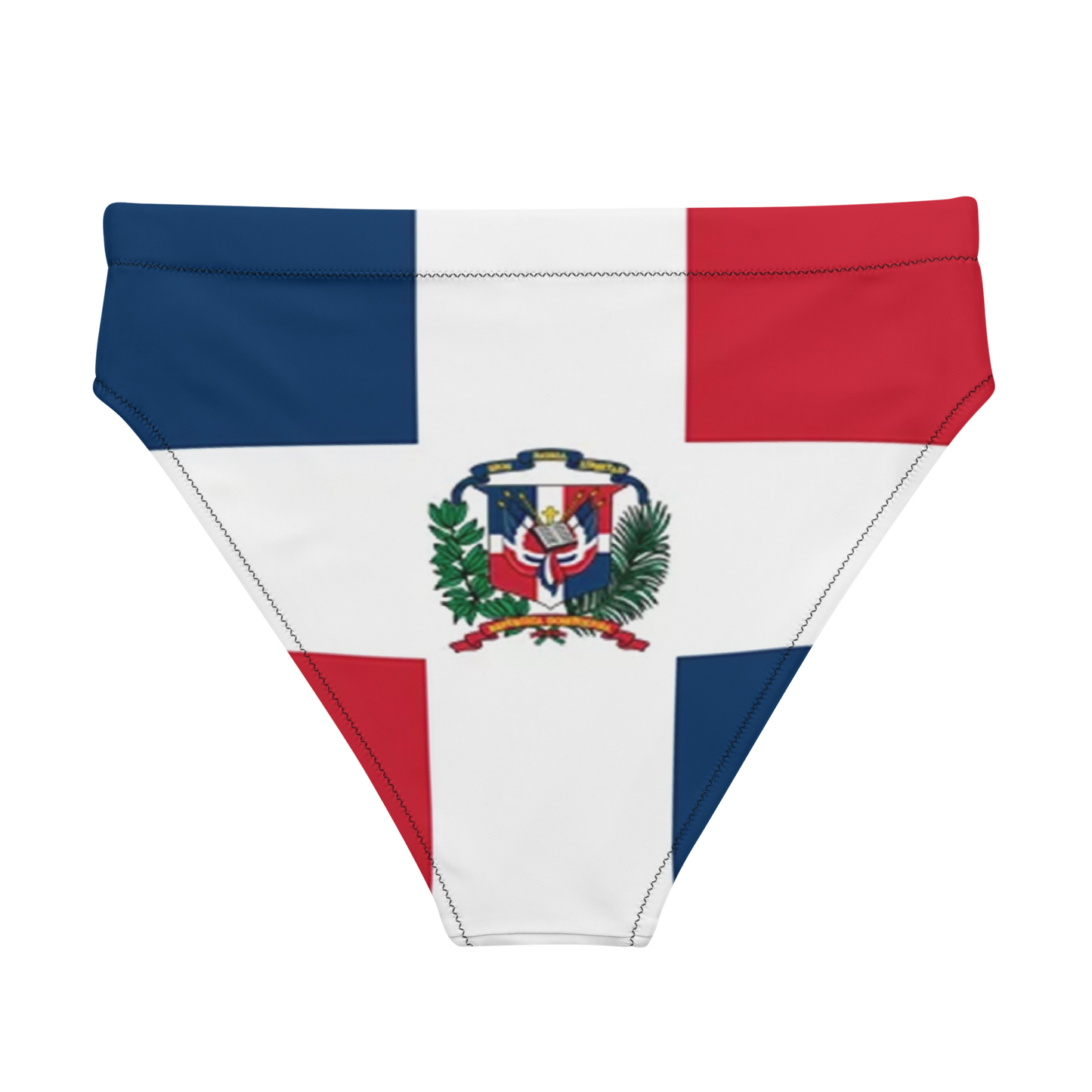 Dominican Republic high-waisted bikini bottom