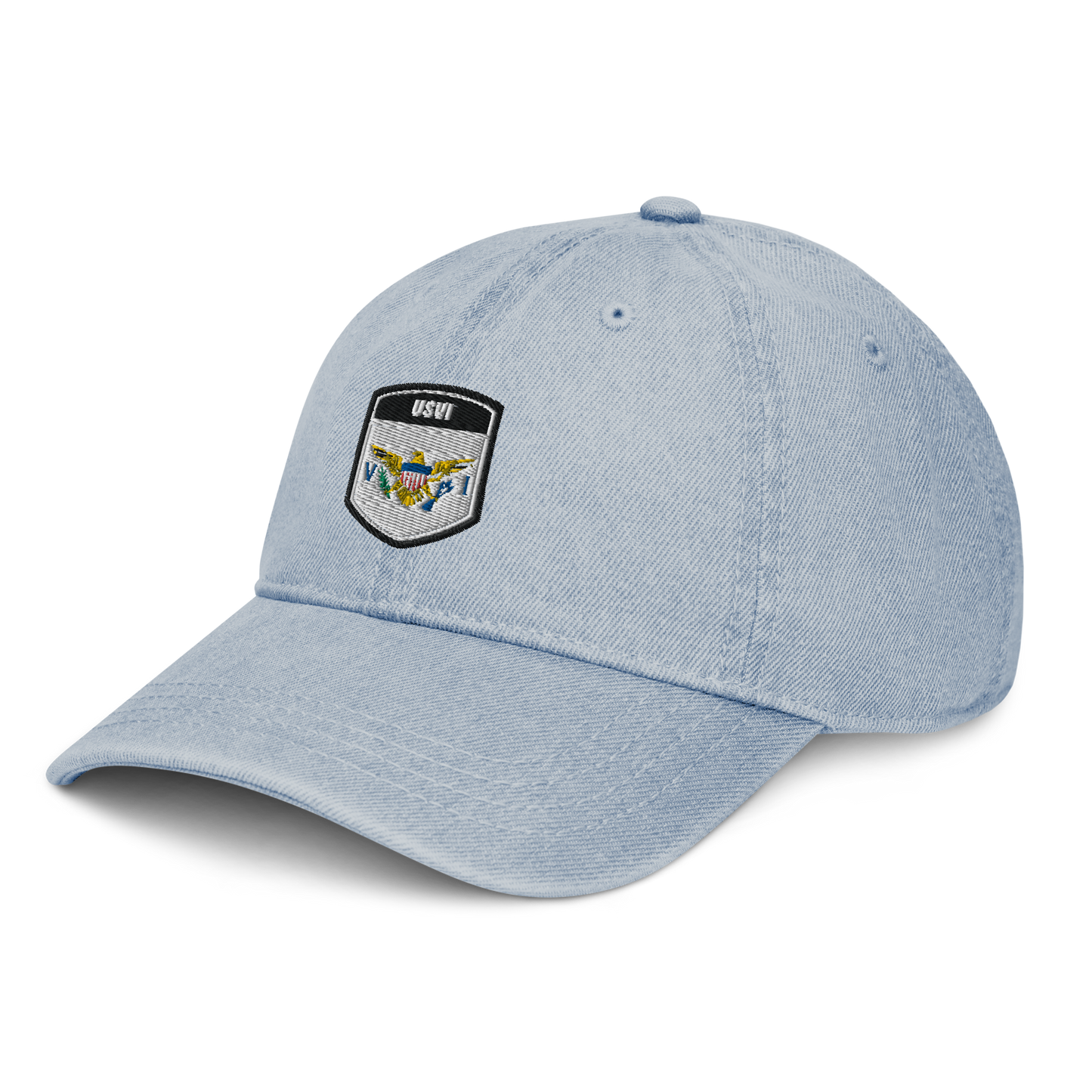 USVi Flag Denim Hat