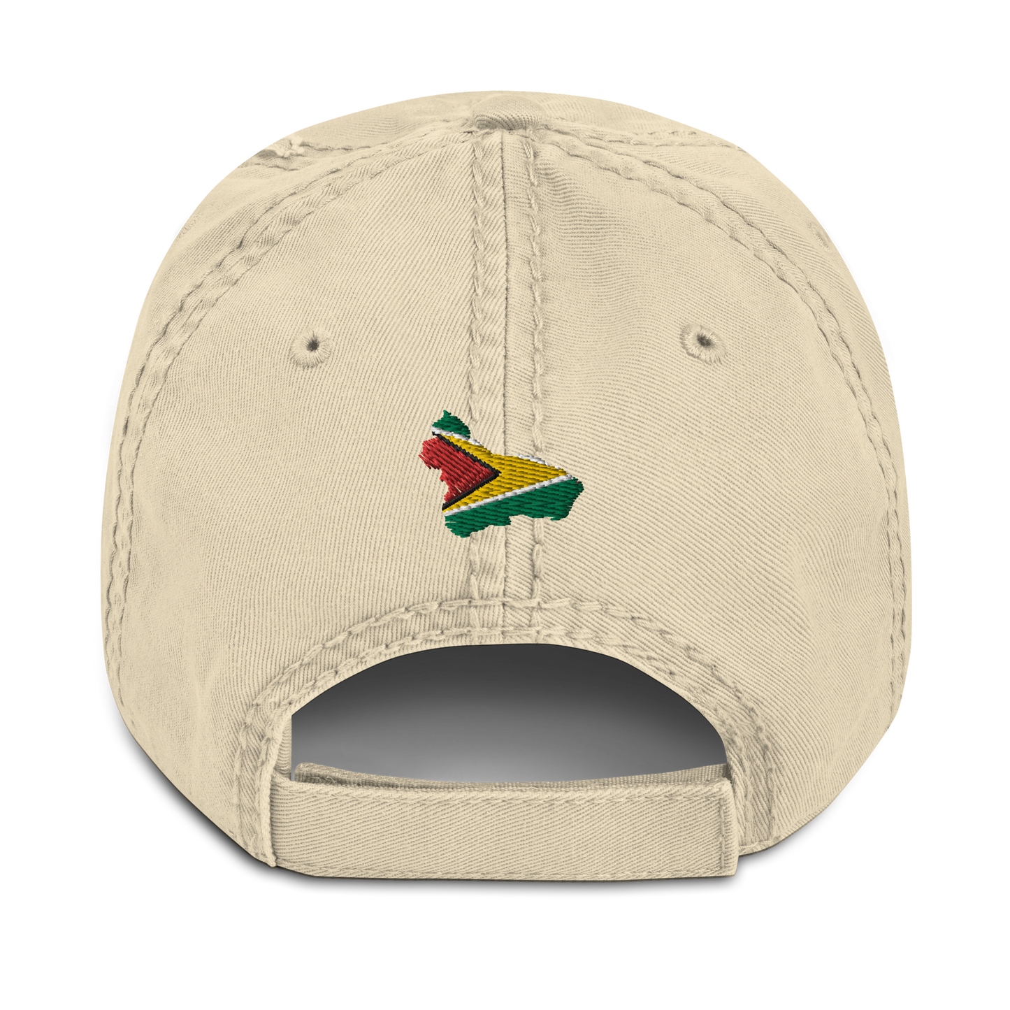 Guyana Flag Distressed Dad Hat