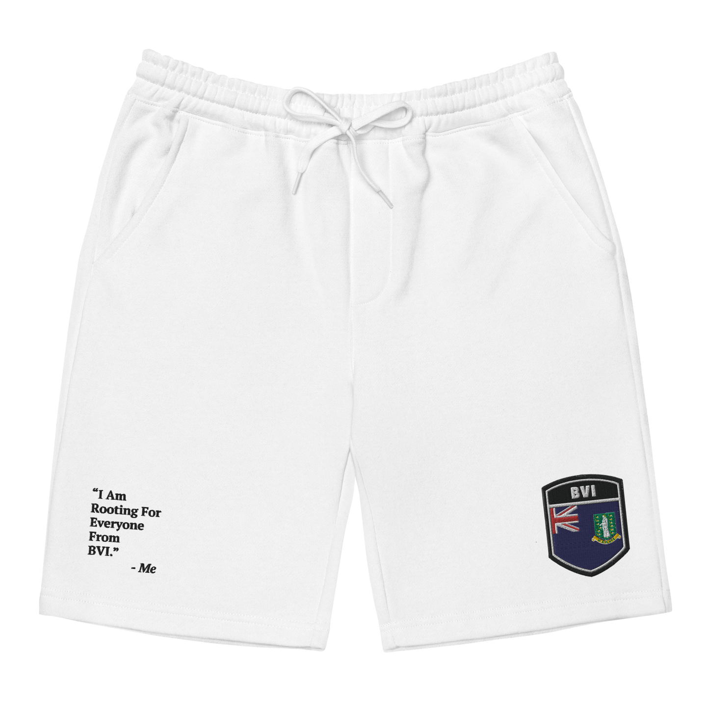 BVI Men's fleece shorts