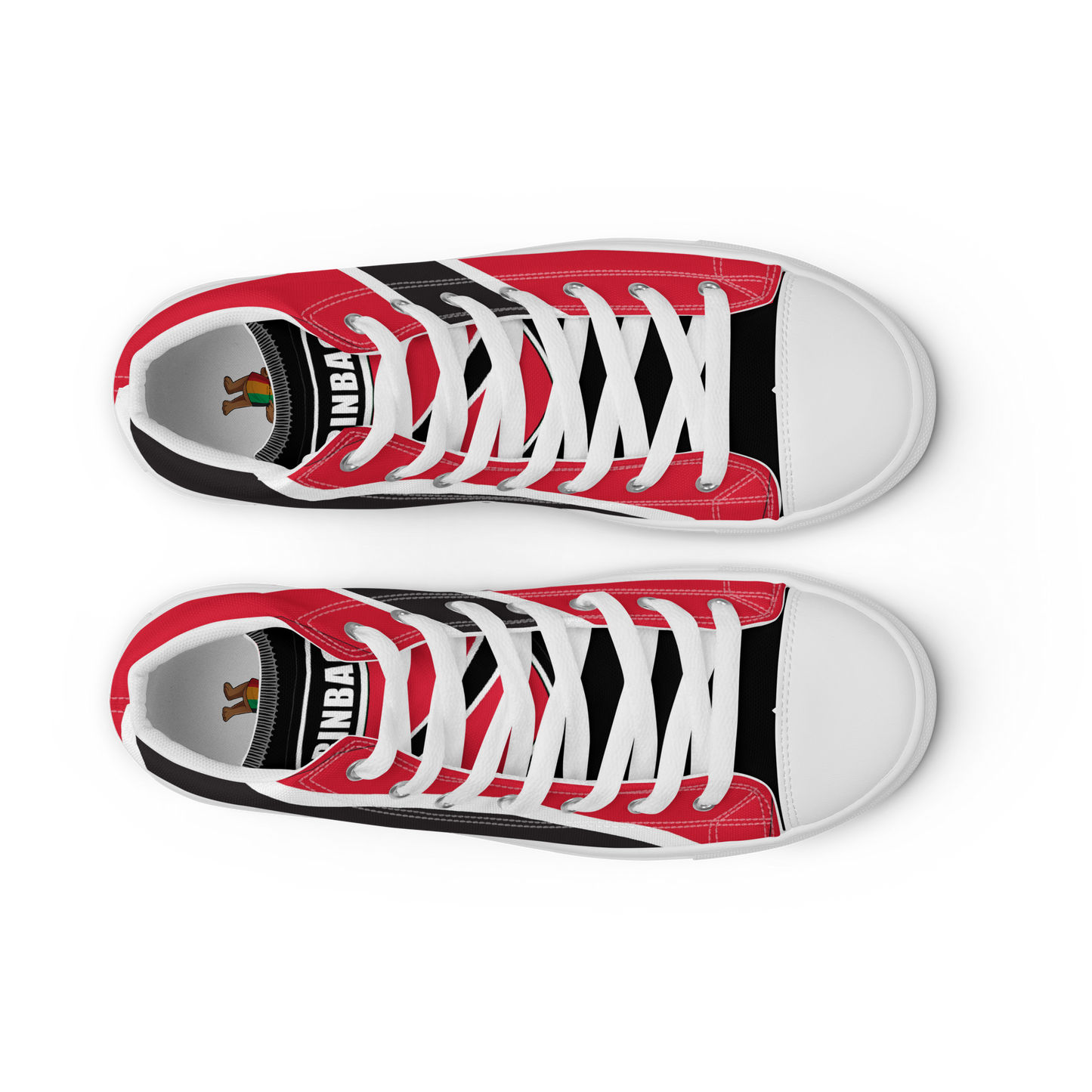 Trinbago Men’s high top canvas shoes