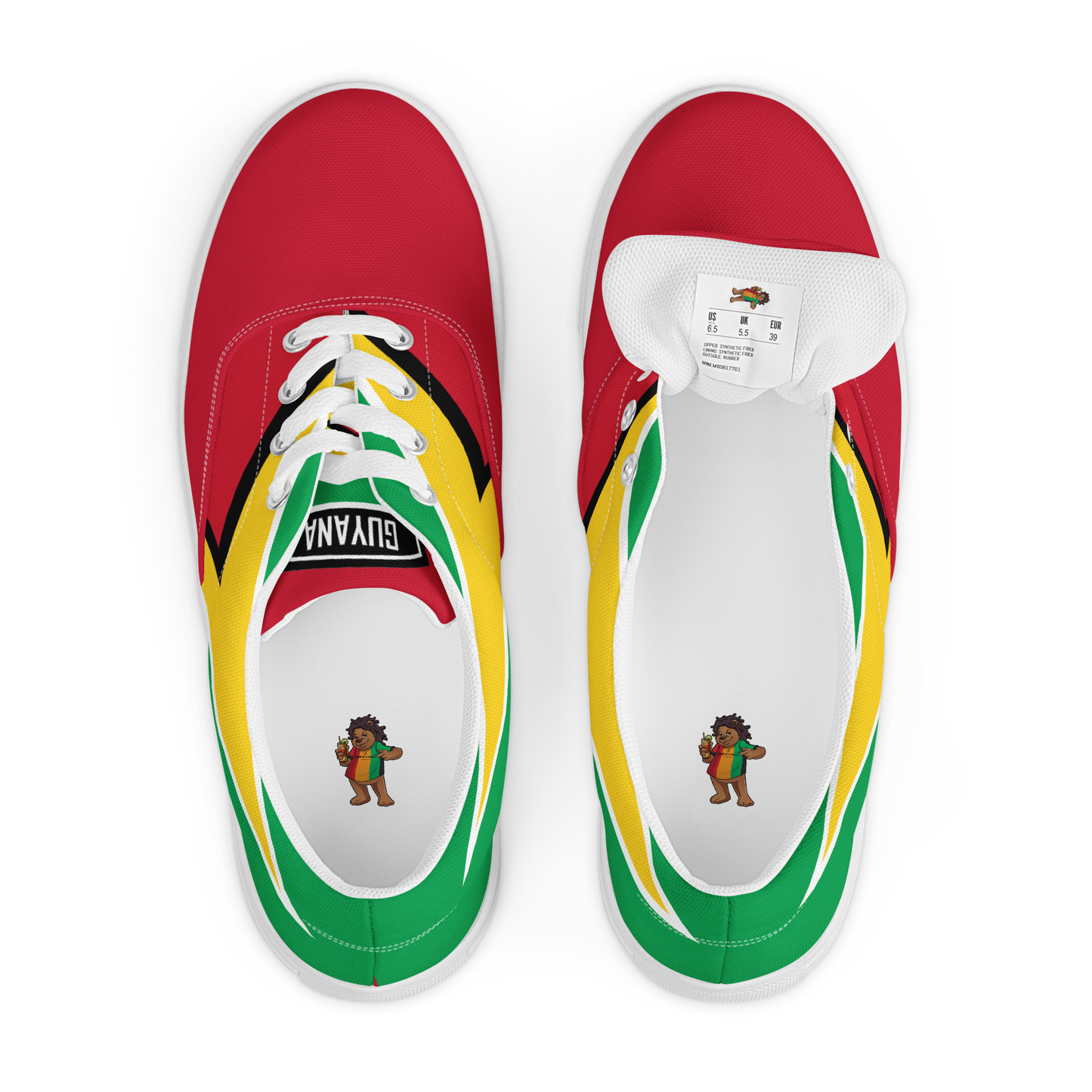 Guyana Men’s lace-up canvas shoes