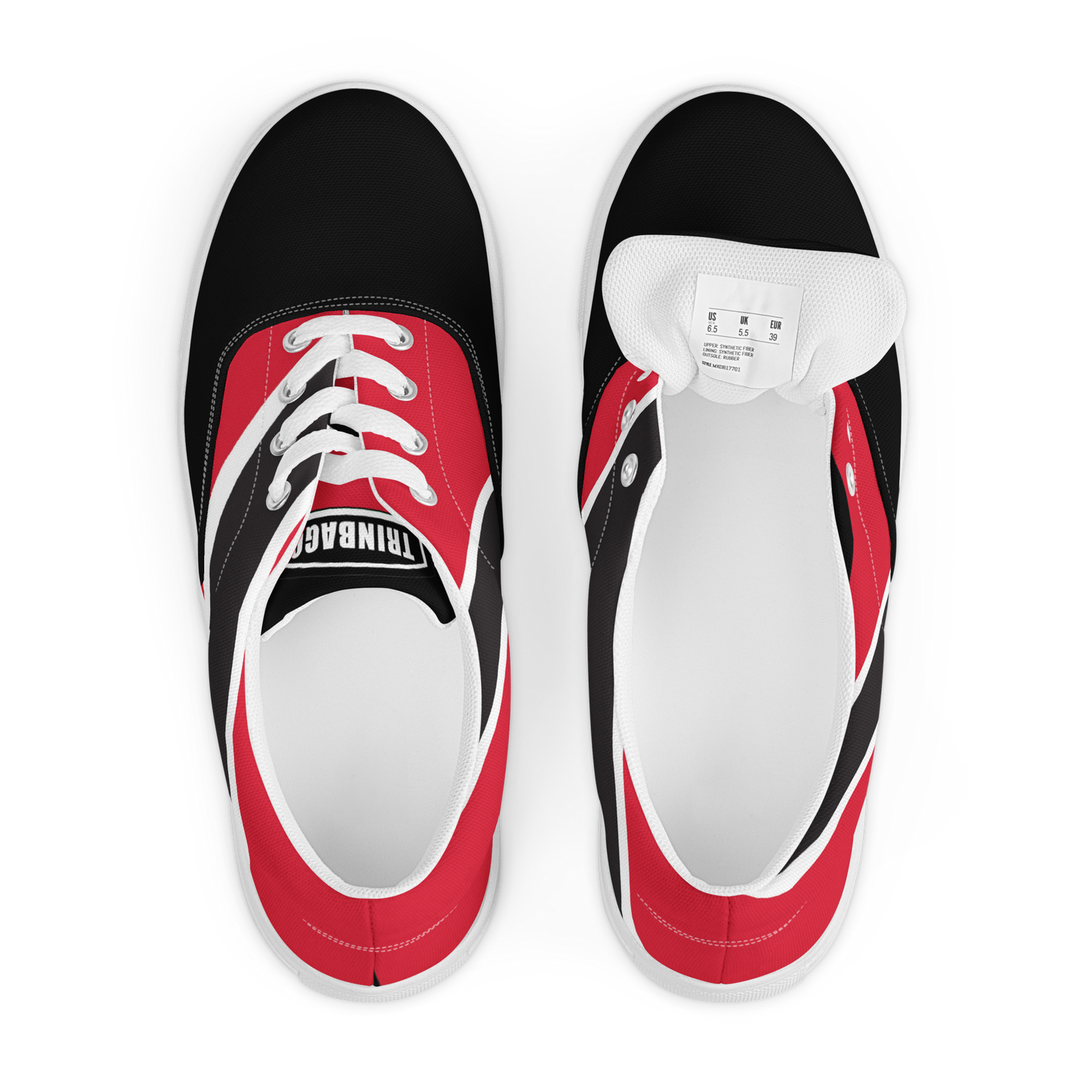 Trinbago Men’s lace-up canvas shoes