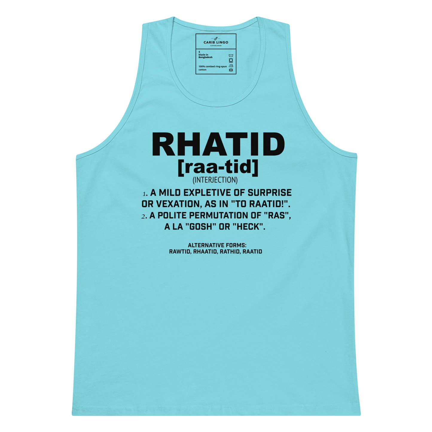 Rhatid Men’s premium tank top