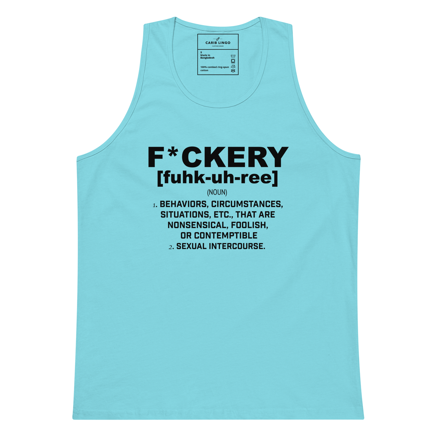 F*ckery Men’s premium tank top