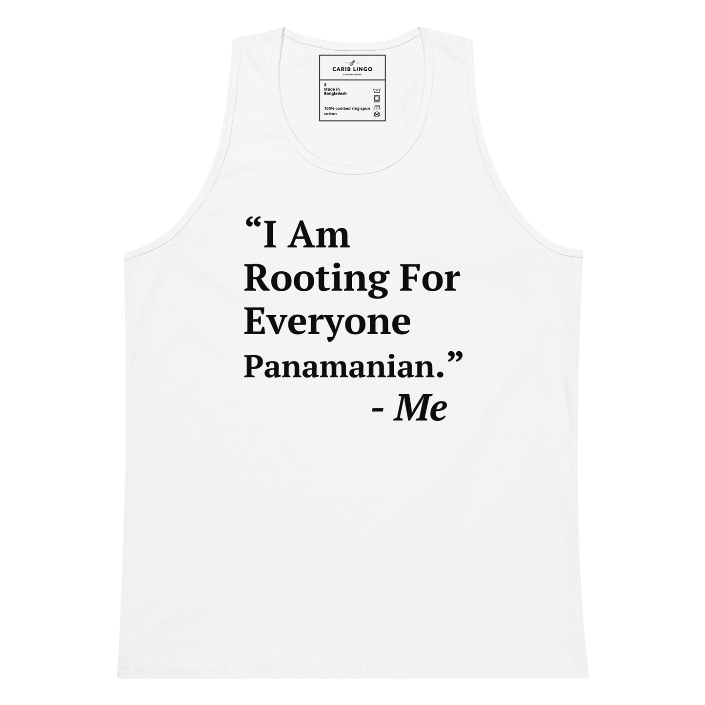 I Am Rooting: Panama Men’s tank top