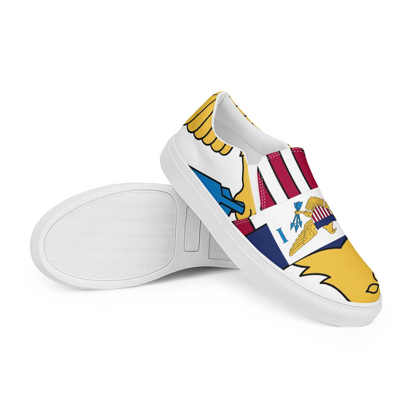 USVI Men’s slip-on canvas shoes