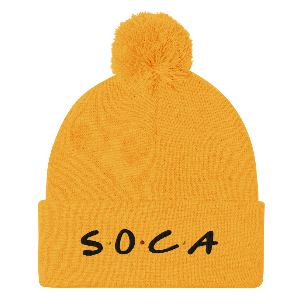 Soca Friends Pom-Pom Beanie