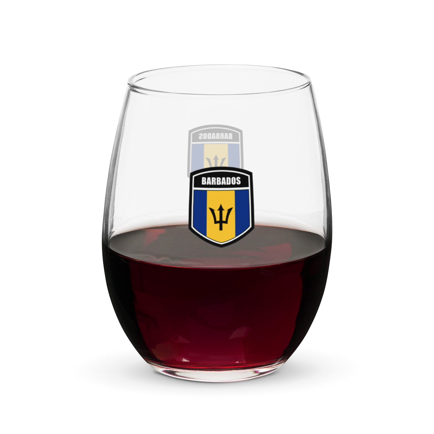 Barbados Stemless wine glass