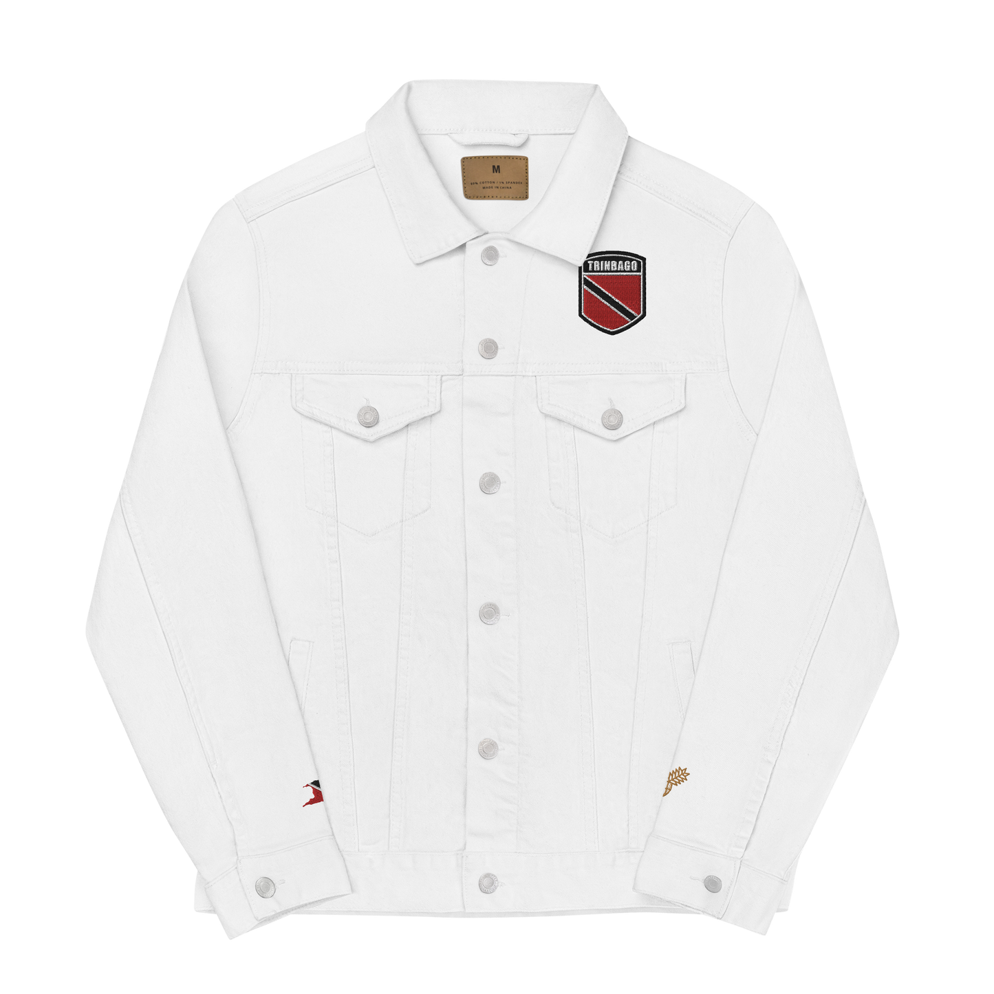 I Am Rooting: Trinbago Unisex denim jacket