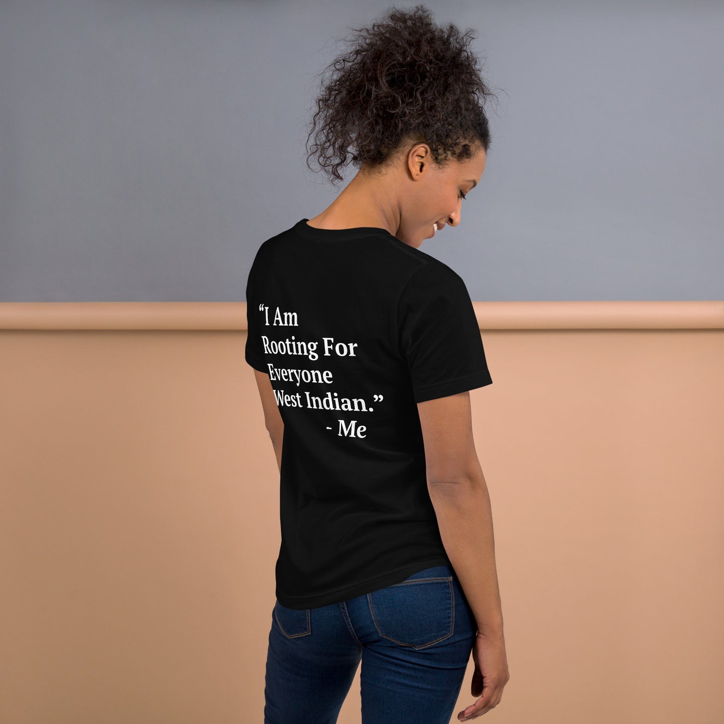 I Am Rooting: West Indian Unisex t-shirt