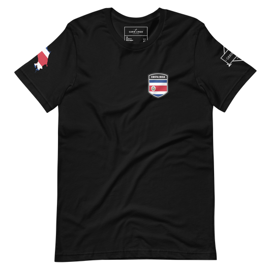 Costa Rica Shield Unisex t-shirt