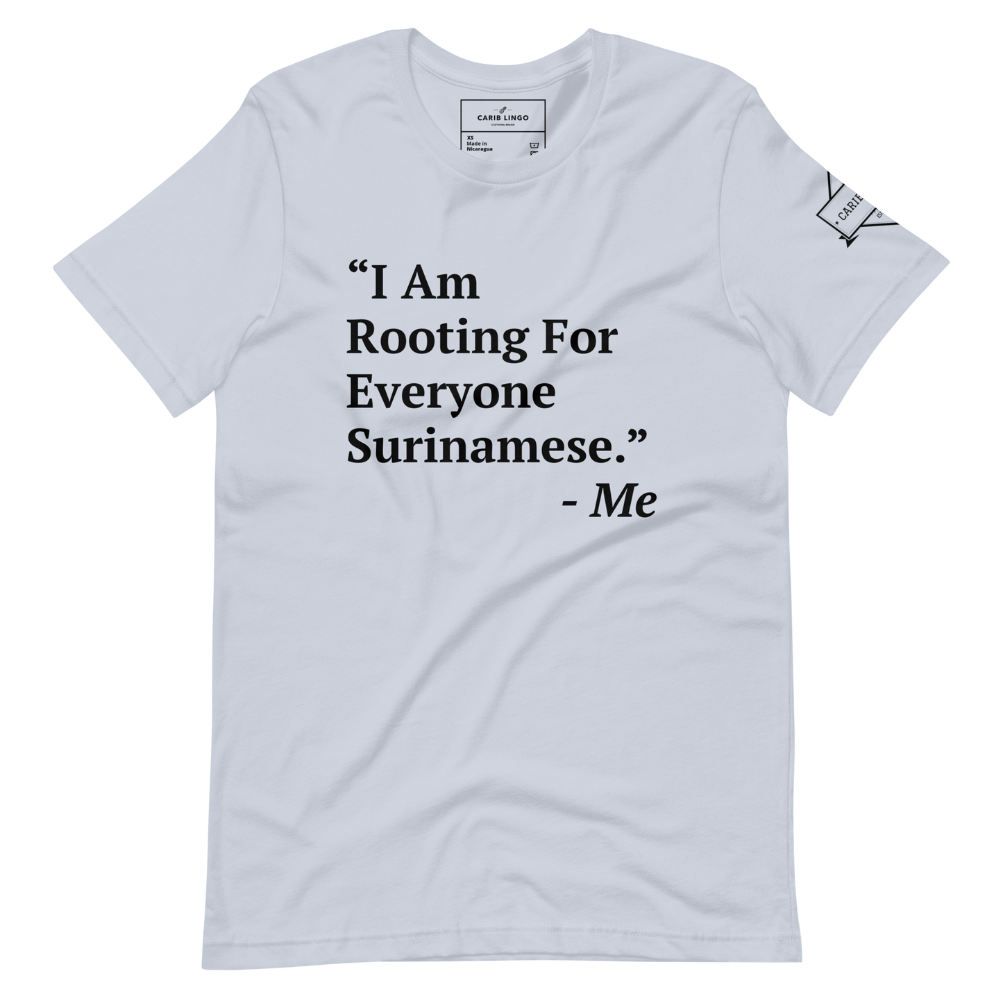 I Am Rooting: Suriname Unisex t-shirt