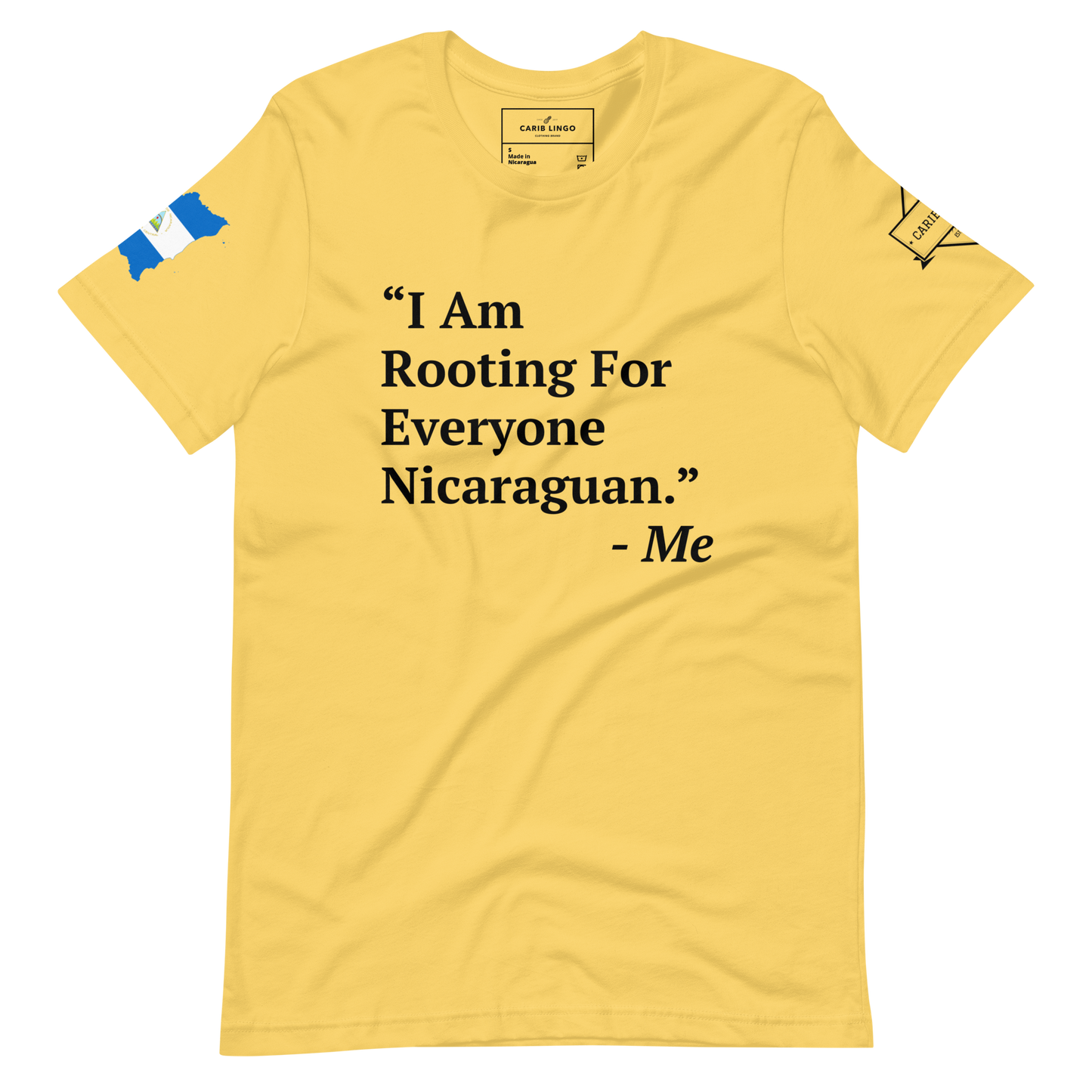 I Am Rooting: Nicaragua Unisex t-shirt