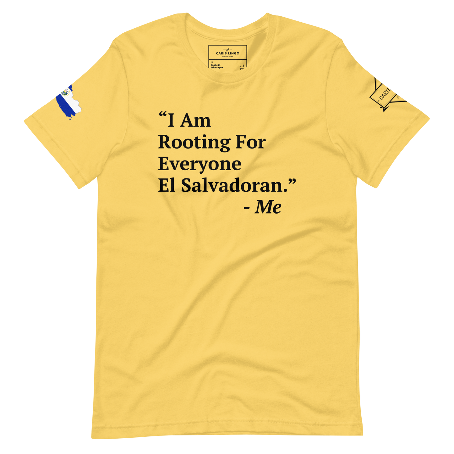 I Am Rooting: El Salvador Unisex t-shirt