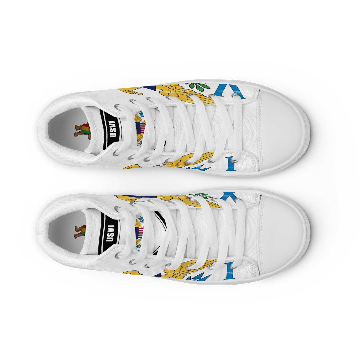 USVI Women’s high top canvas shoes