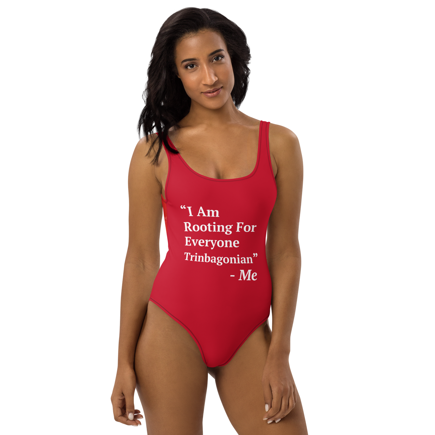 I Am Rooting: Trinbago One-Piece Swimsuit
