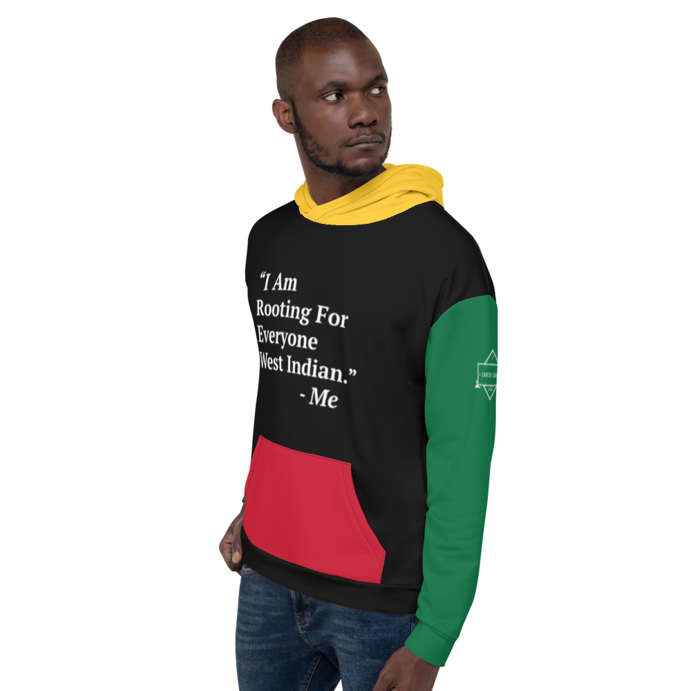 I Am Rooting: West Indian Unisex Hoodie