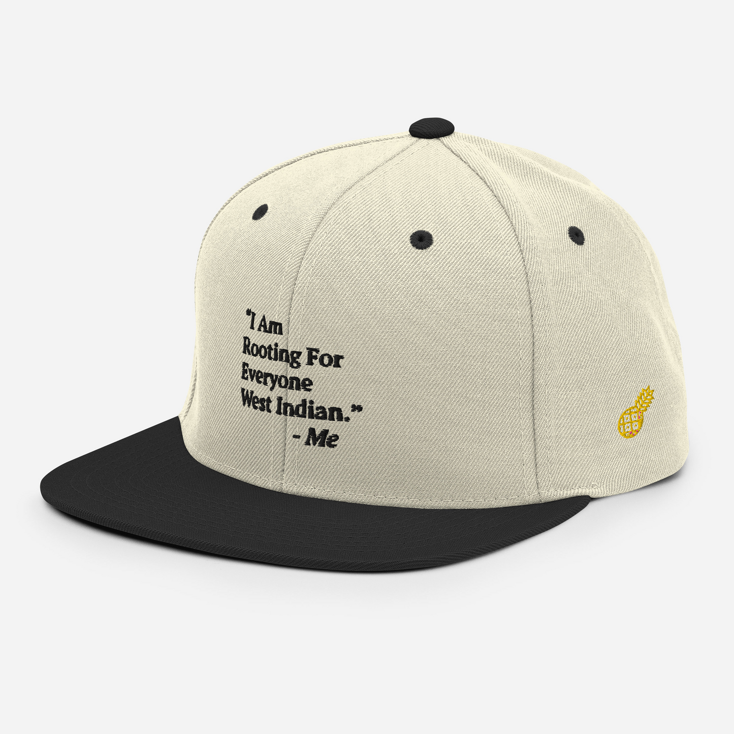 I Am Rooting: West Indian Snapback Hat