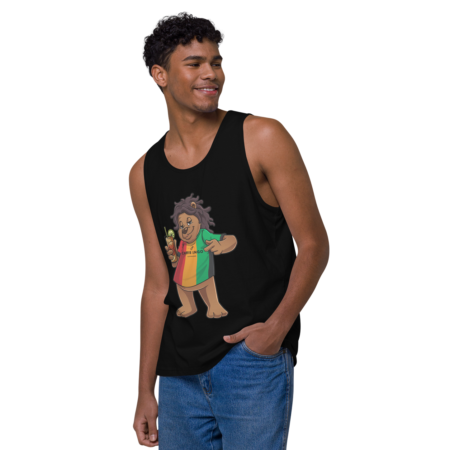 Fudgie Men’s premium tank top