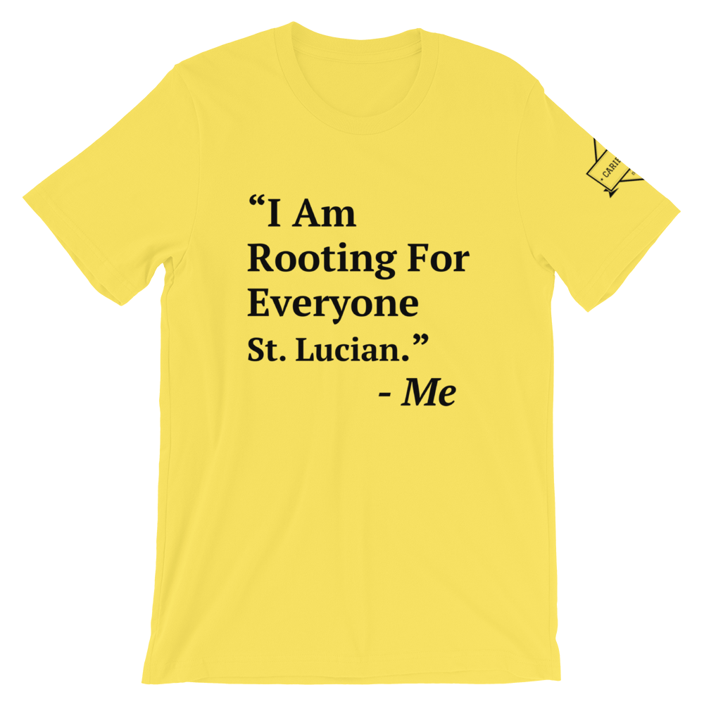 I Am Rooting: St. Lucia T-Shirt