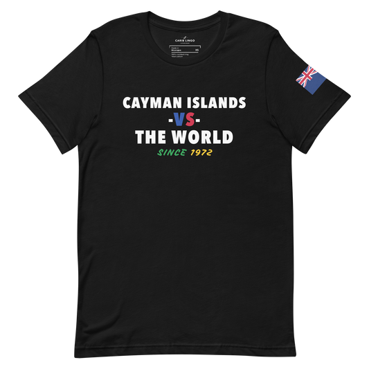 Cayman Islands -vs- The World Unisex t-shirt