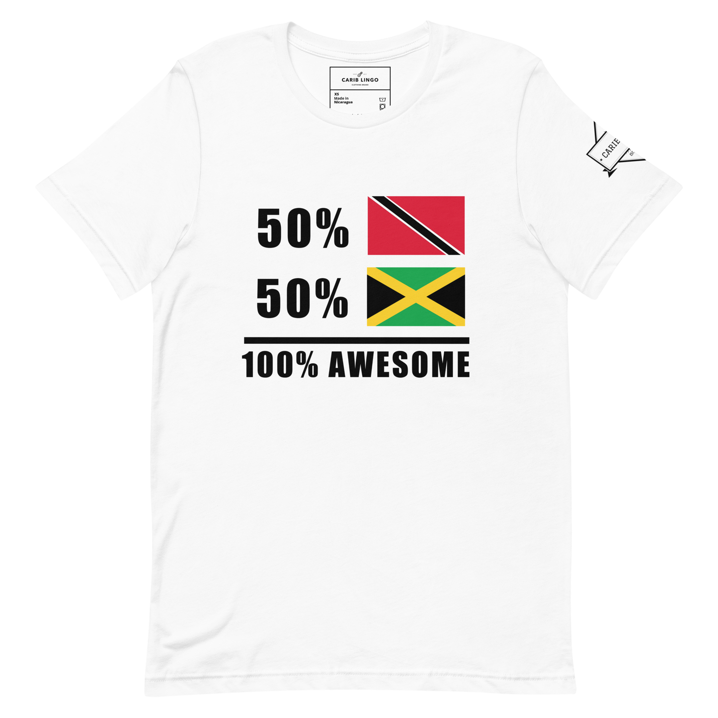 Trinbago Jamaica Custom Unisex t-shirt