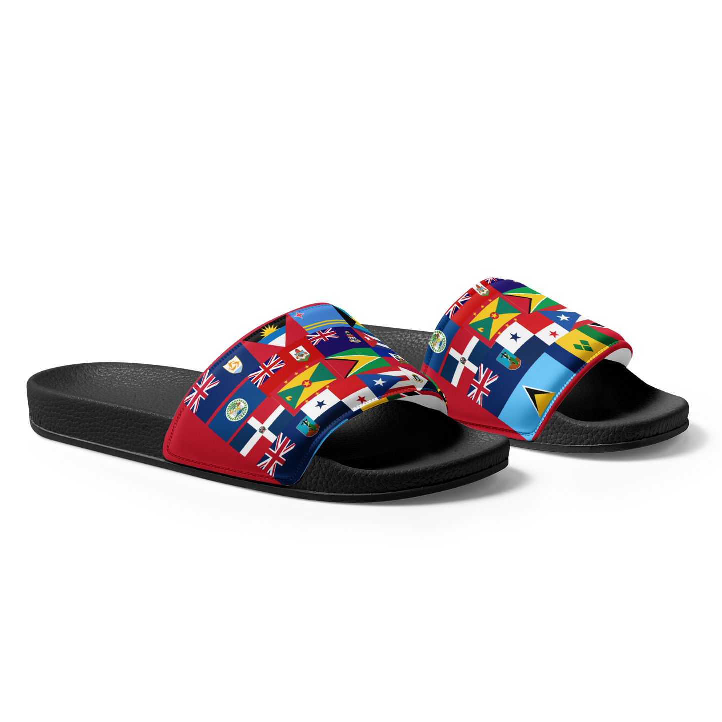 West Indian Flags Women's slides