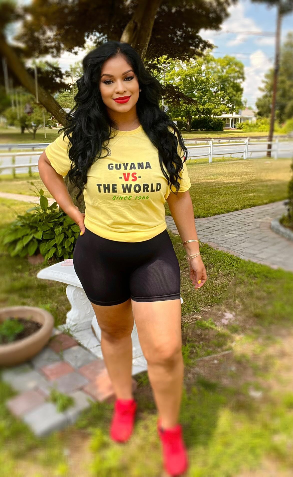 Guyana -vs- The World Women's t-shirt