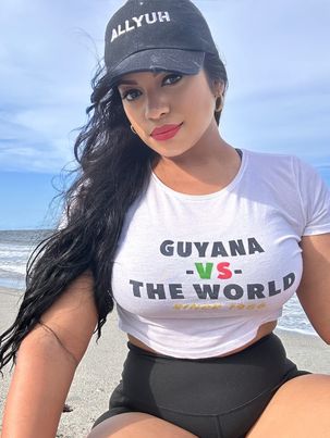 Guyana -vs- The World Women’s crop top