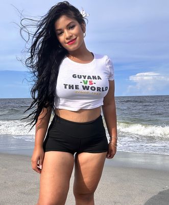 Guyana -vs- The World Women’s crop top