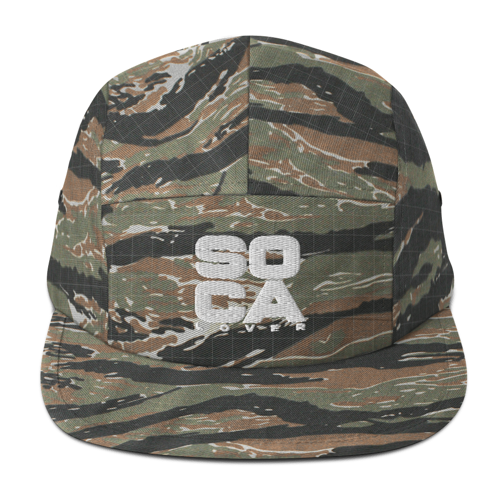 Soca Lover Five Panel Cap