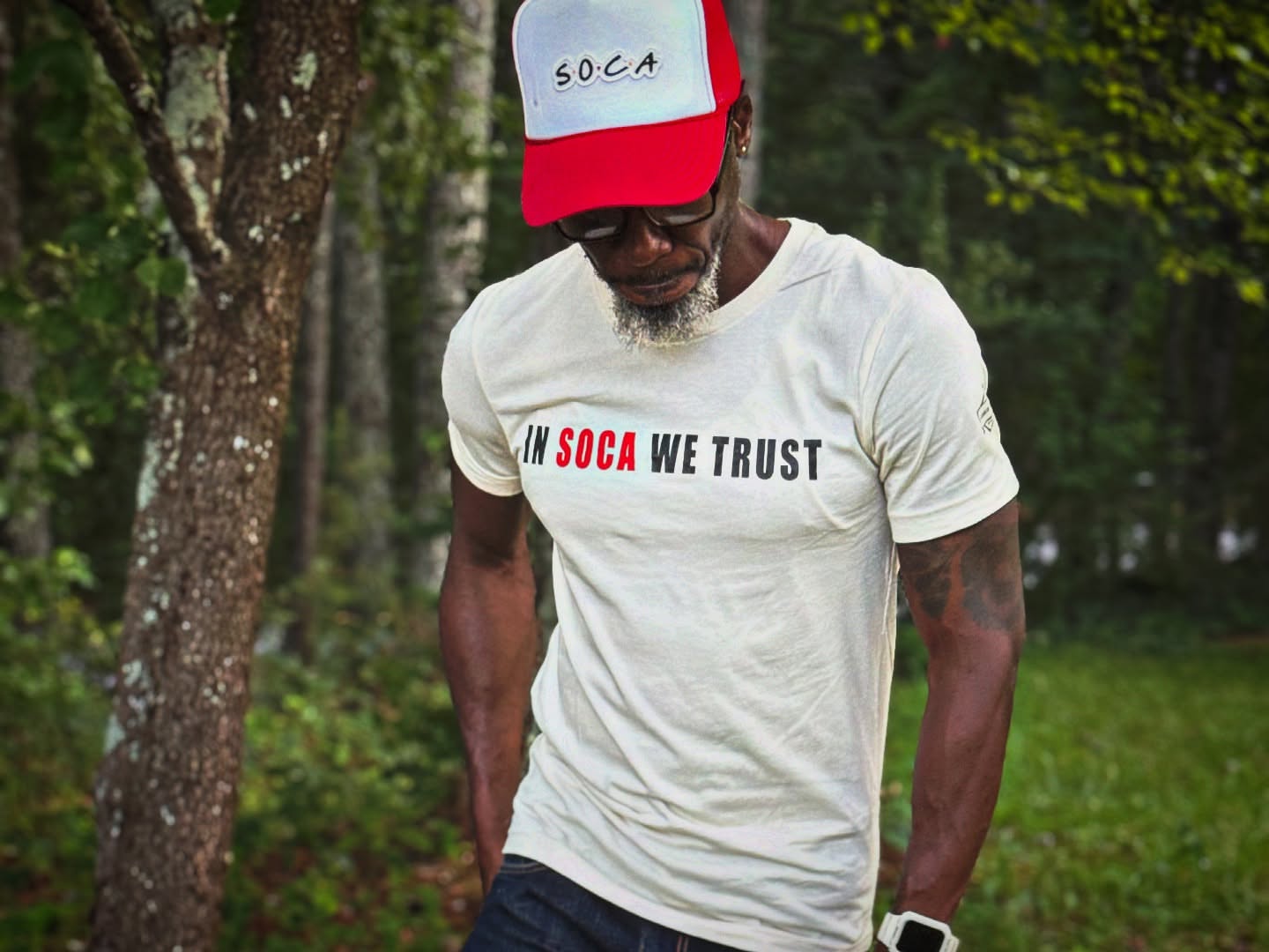 In Soca We Trust Unisex t-shirt