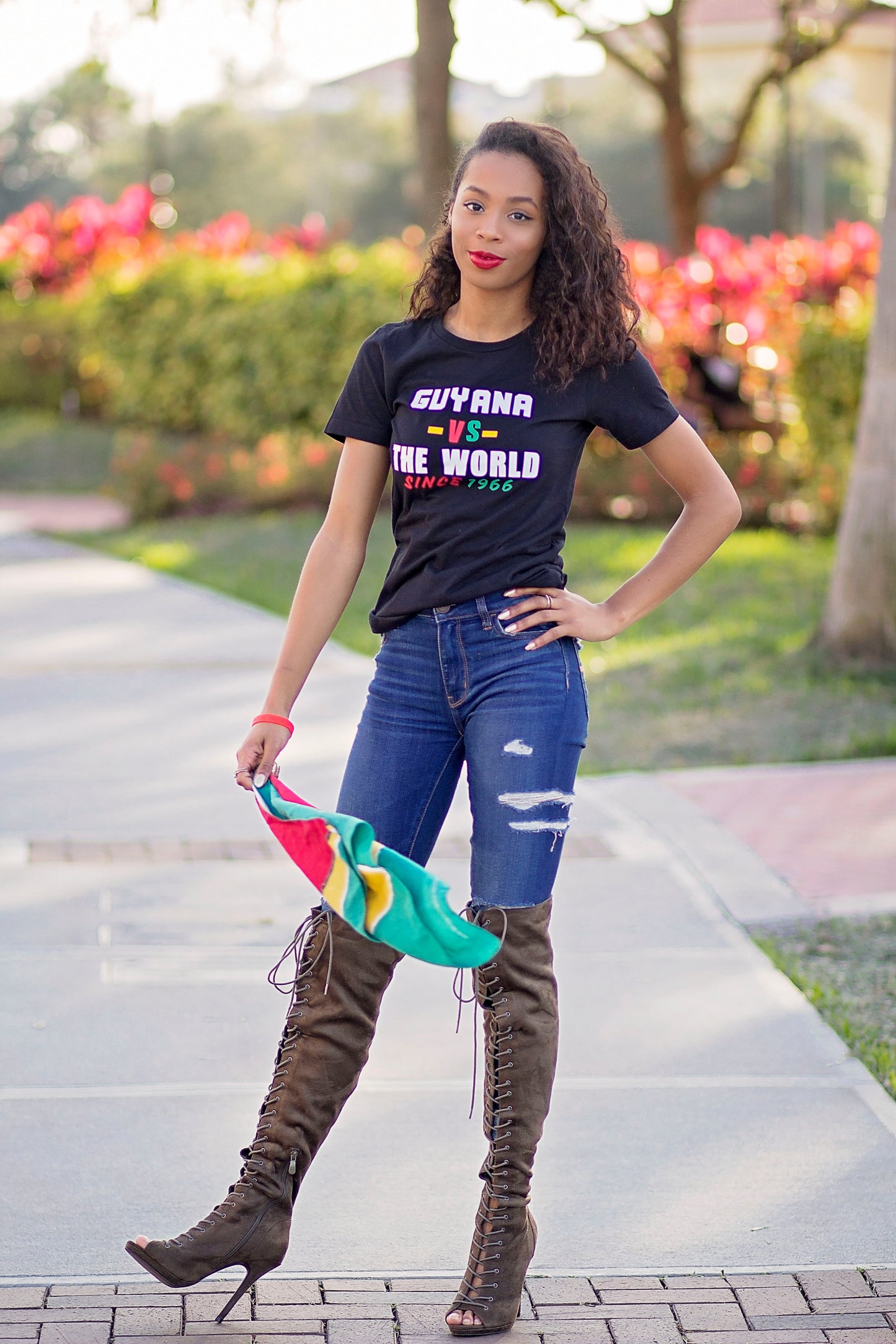 Guyana -vs- The World Women's t-shirt
