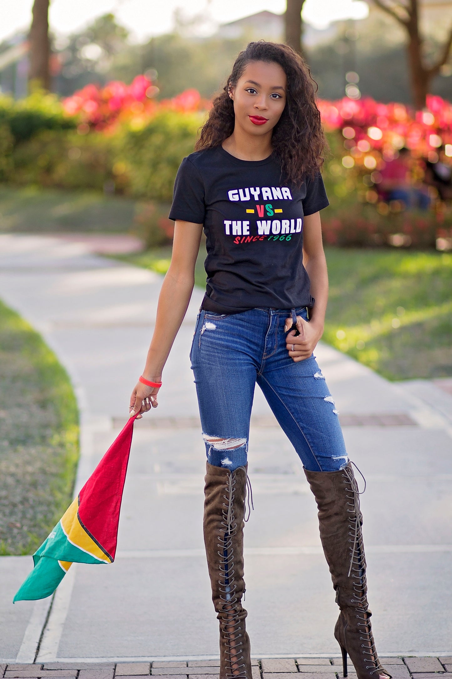 Guyana -vs- The World Women's t-shirt