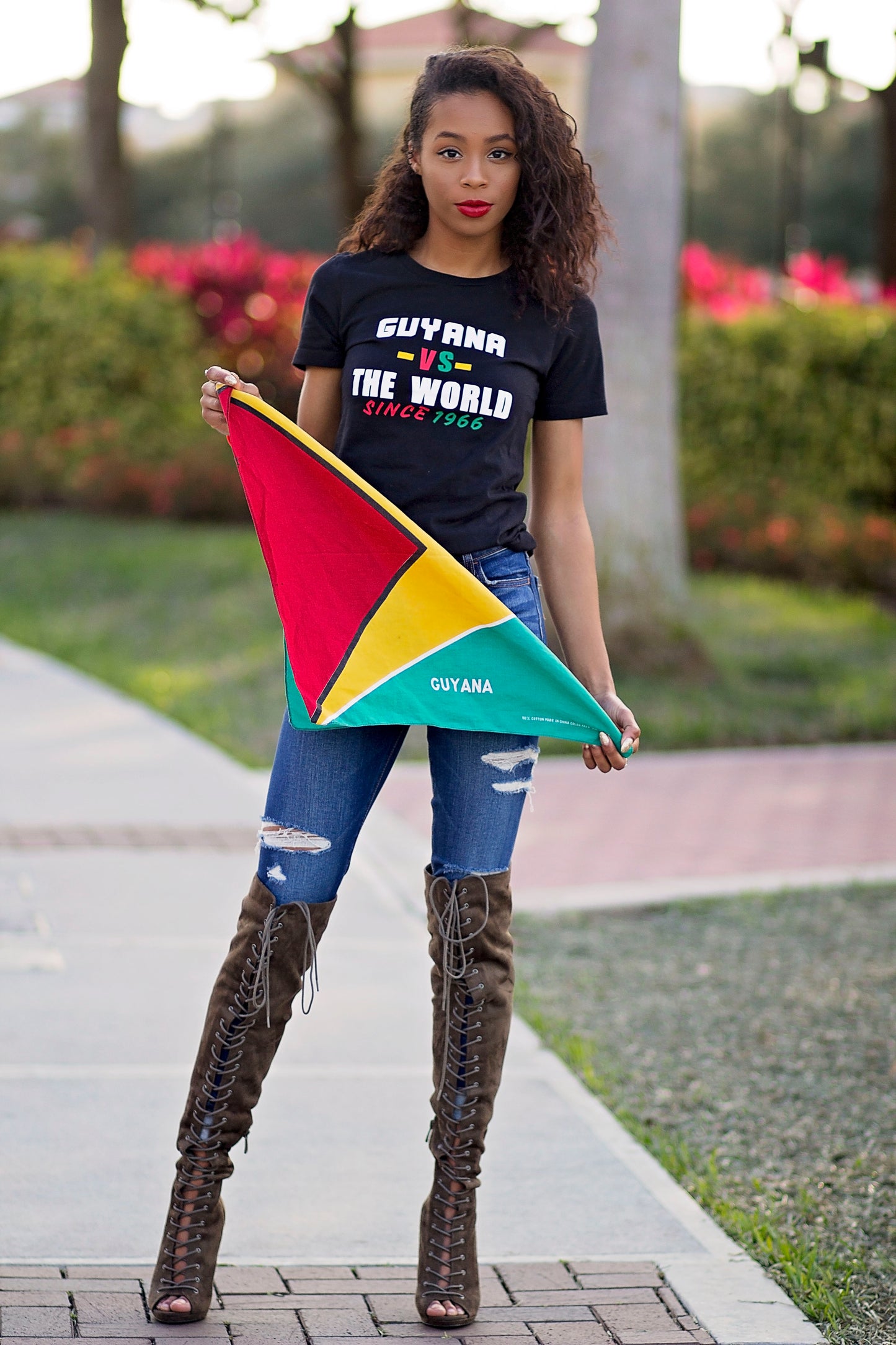 Guyana -vs- The World Women's t-shirt