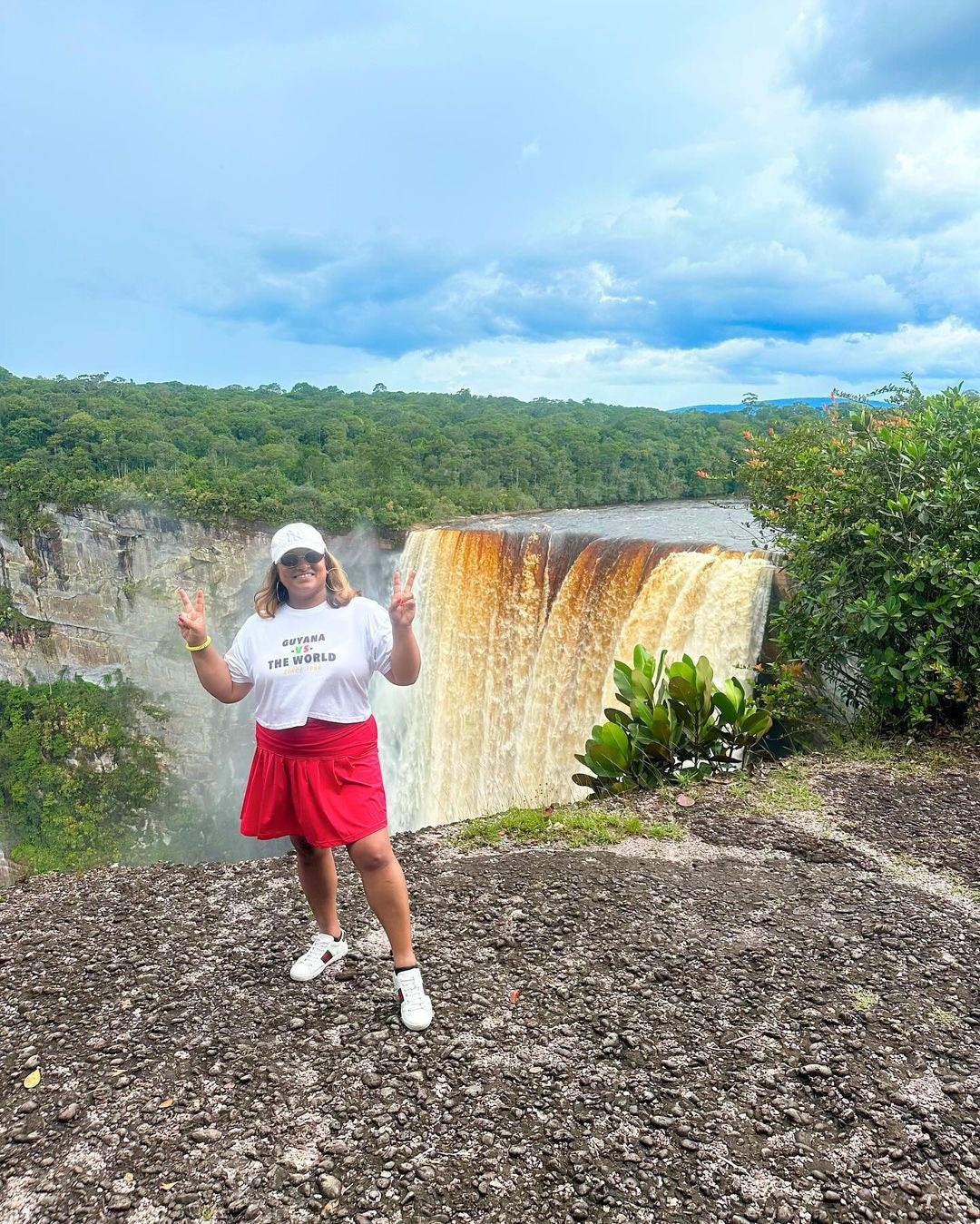 Guyana -vs- The World Women’s crop top