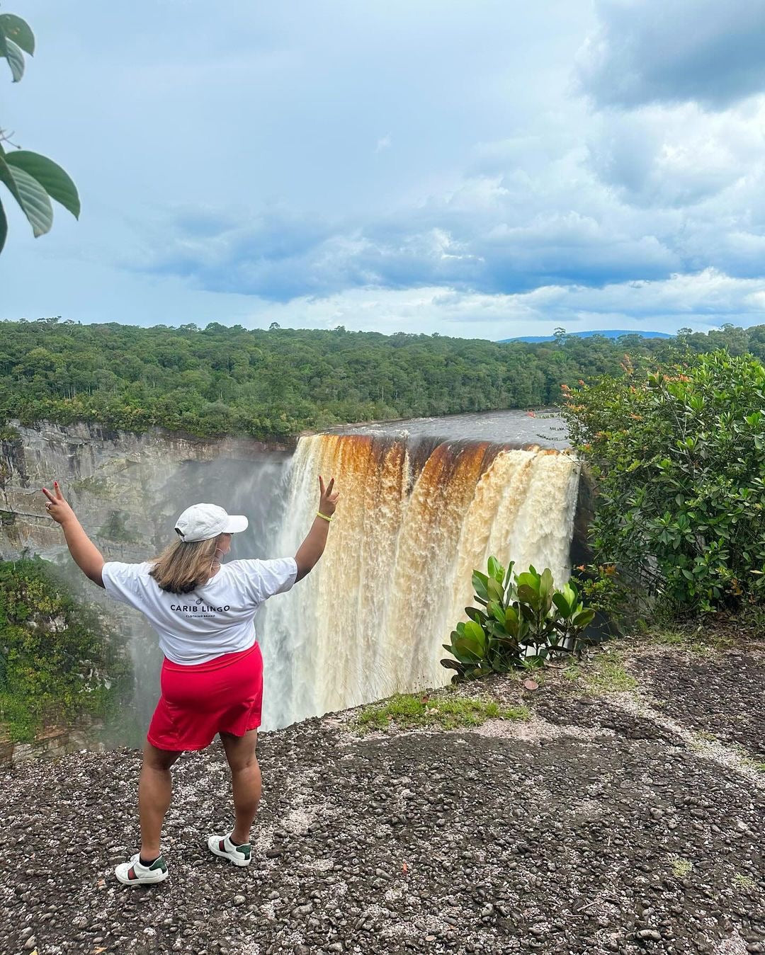 Guyana -vs- The World Women’s crop top