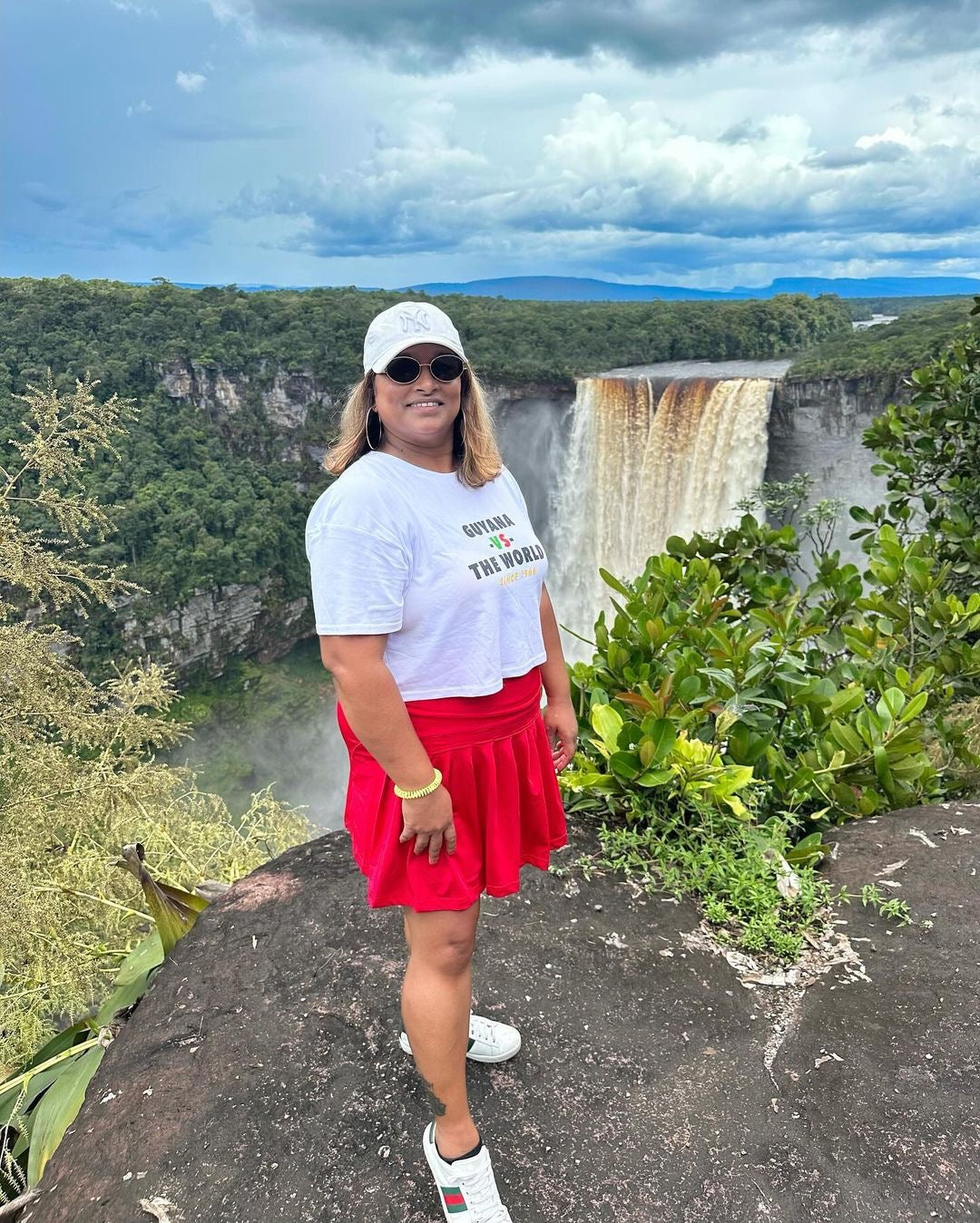 Guyana -vs- The World Women’s crop top