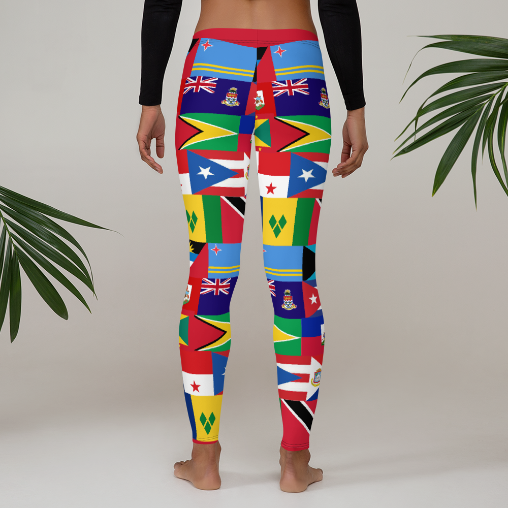 West Indian Flag Leggings