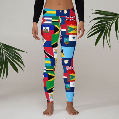 West Indian Flag Leggings