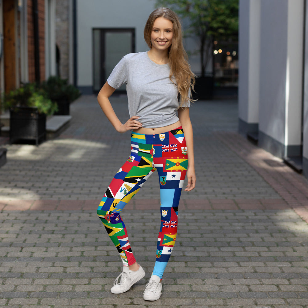 West Indian Flag Leggings