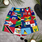 West Indian Flag Men's Athletic Shorts