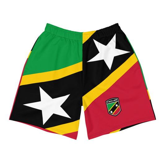 St. Kitts & Nevis Men's Athletic Shorts