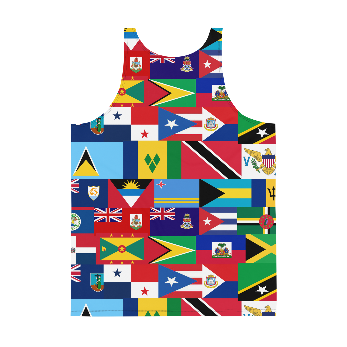 West Indian Flag Unisex Tank Top