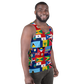 West Indian Flag Unisex Tank Top