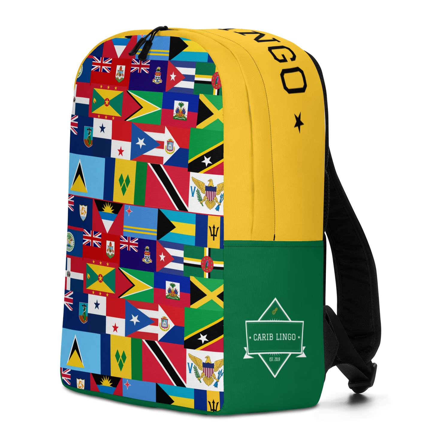 West Indian Flags Minimalist Backpack